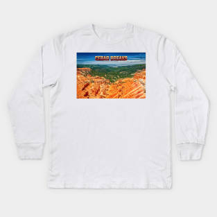 Cedar Breaks National Monument Kids Long Sleeve T-Shirt